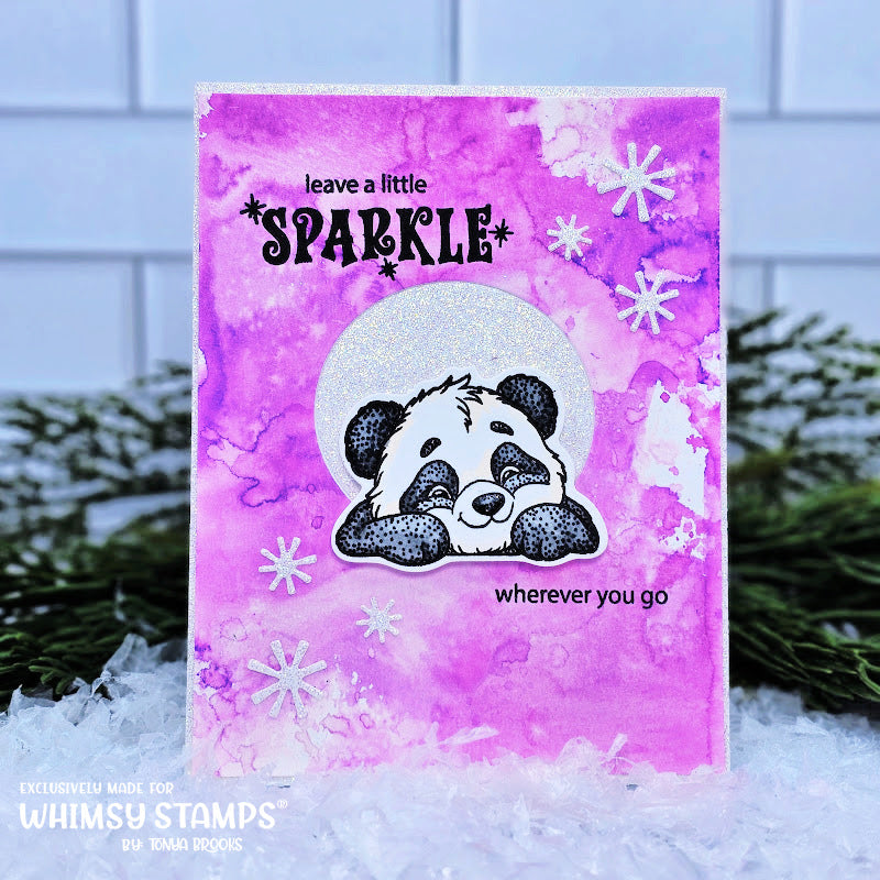 **NEW Panda Christmas Clear Stamps