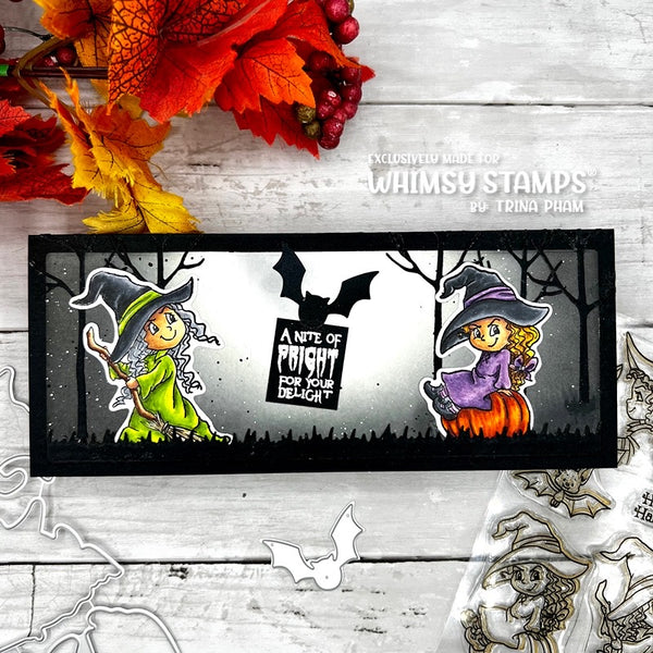 **NEW Halloween Night Outlines Die Set - Whimsy Stamps