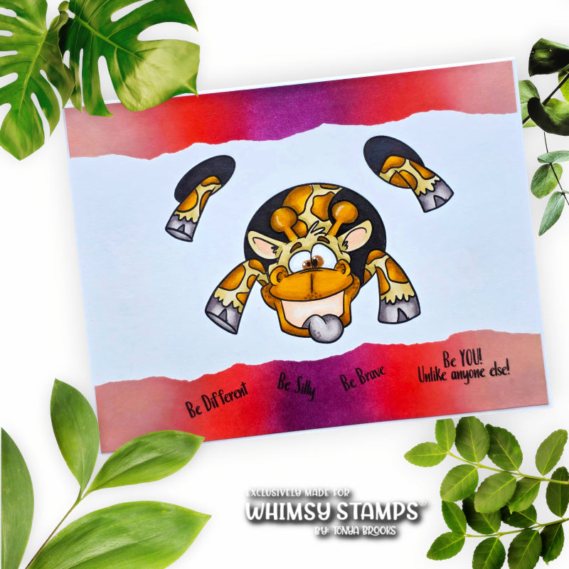 *NEW Giraffe Be You Clear Stamps