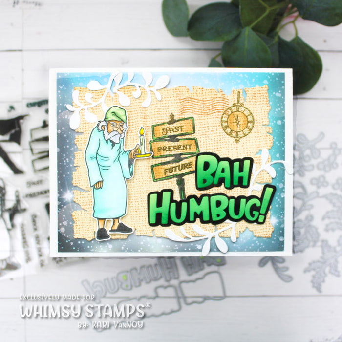 **NEW Scrooge Clear Stamps - Whimsy Stamps