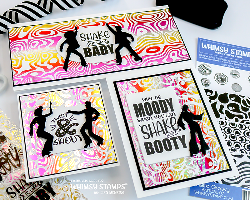 **NEW Shake it! Clear Stamps - Whimsy Stamps