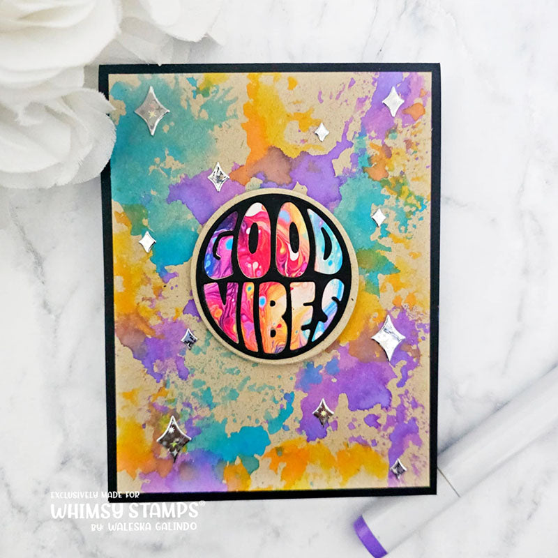 **NEW Good Vibes Die Set