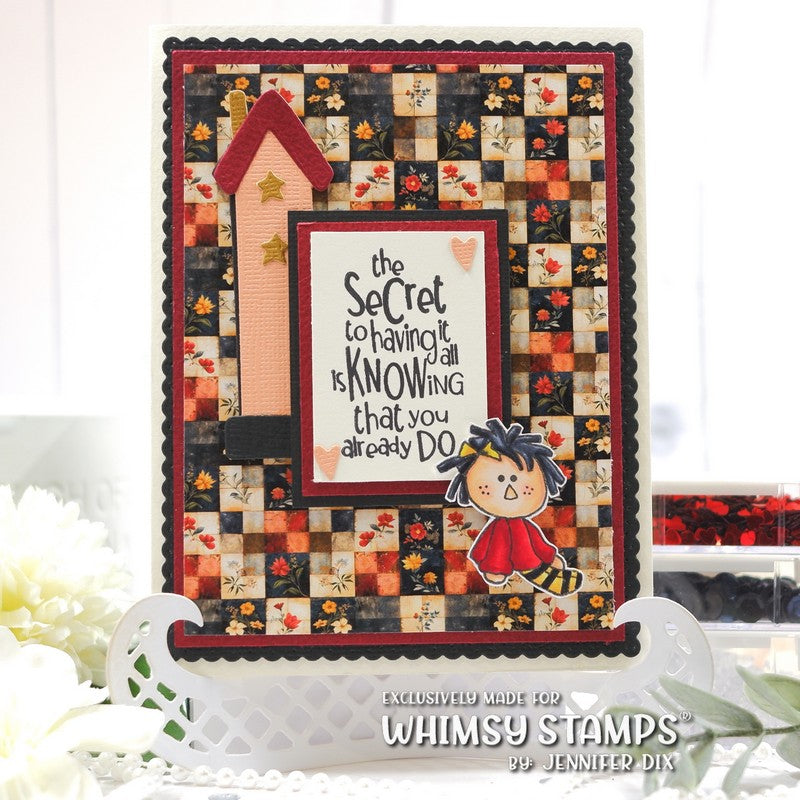 **NEW Prim Little Things Clear Stamps