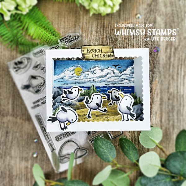 **NEW Gullibles Outline Die Set - Whimsy Stamps
