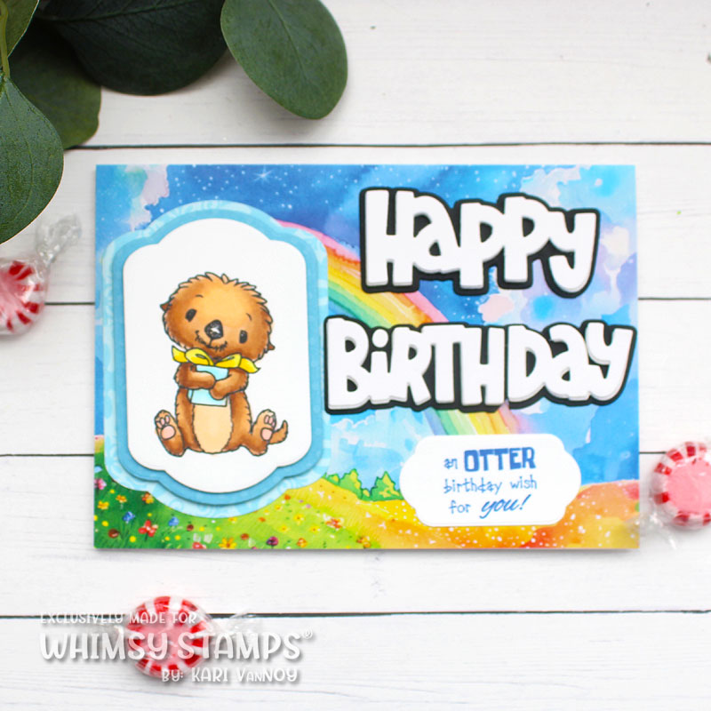 *NEW An Otter Birthday Clear Stamps