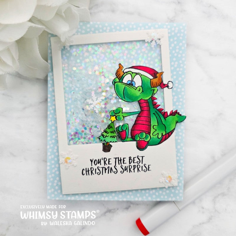 *NEW Dudley and Friend Christmas Clear Stamps - Whimsy Stamps