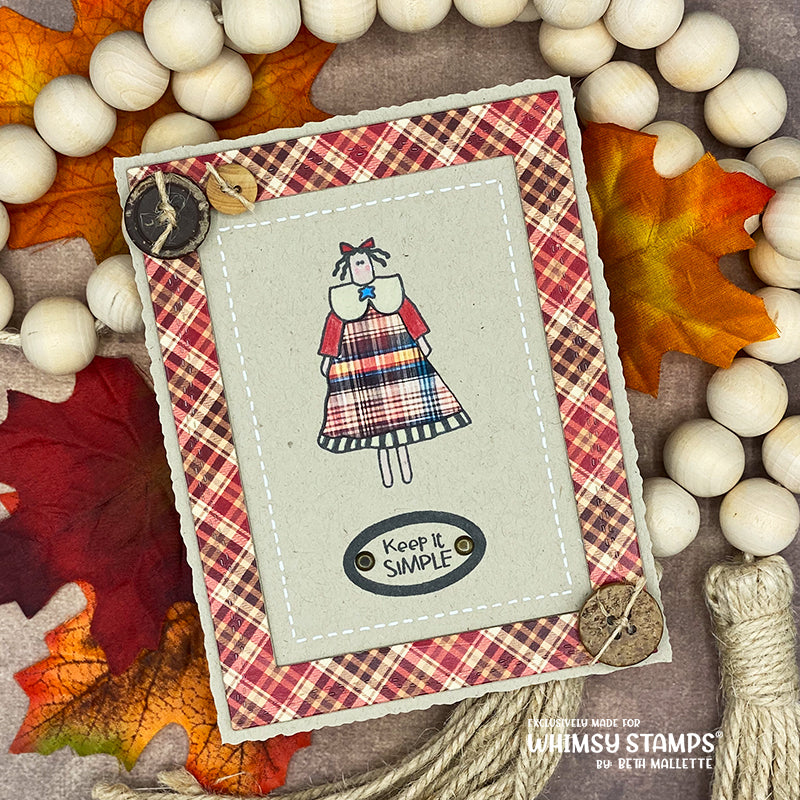 *NEW Prim Little Things Clear Stamps