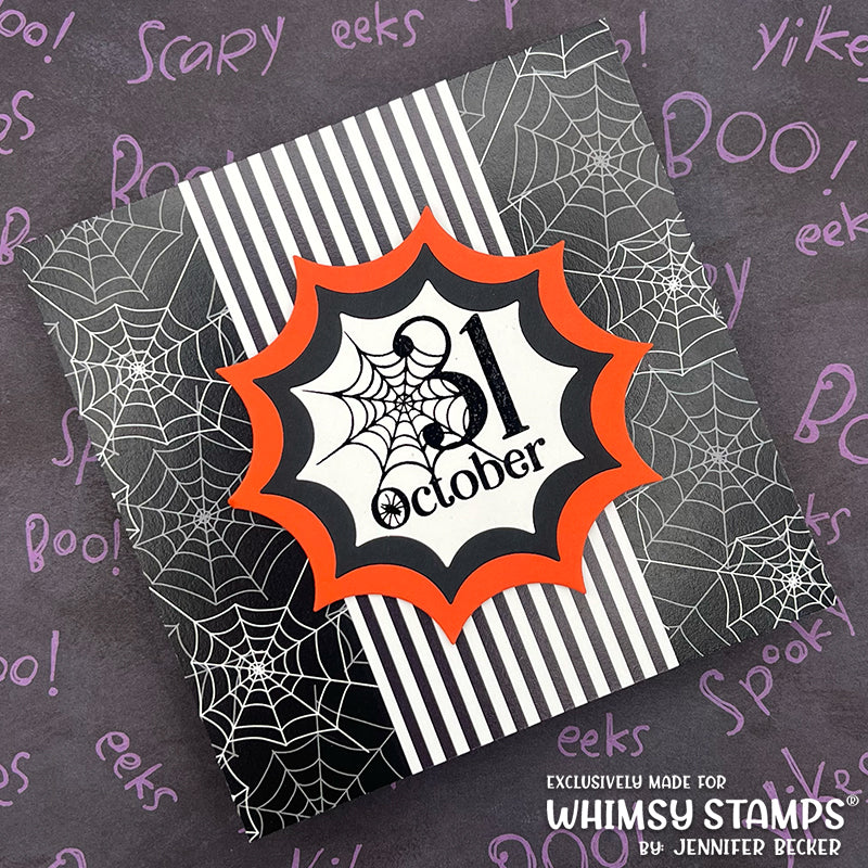 **NEW October 31st Clear Stamps - Whimsy Stamps