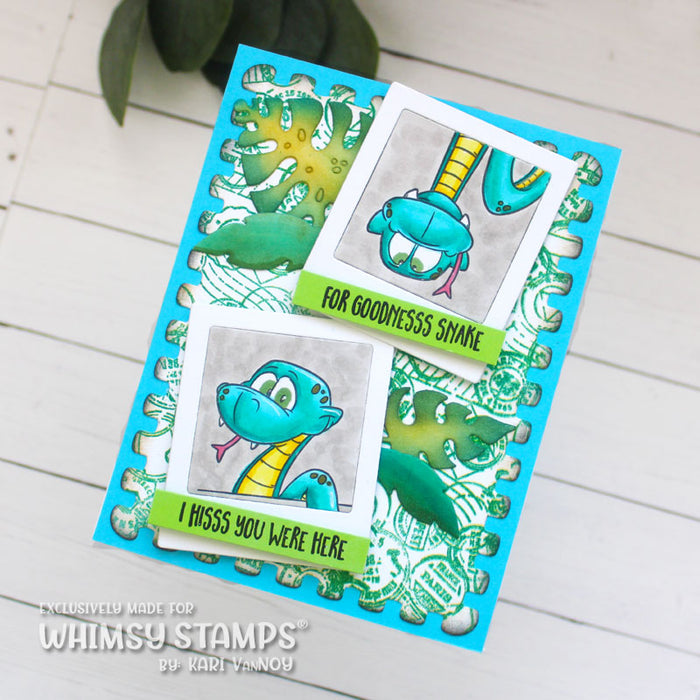 **NEW Sassy Snakes Clear Stamps