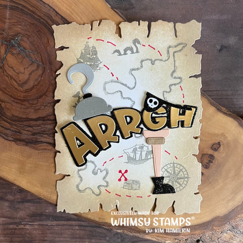 **NEW Arrgh Accessories Die Set - Whimsy Stamps