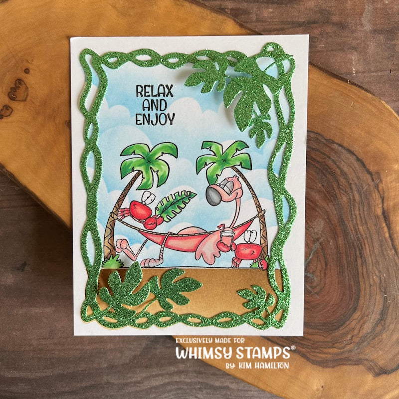 **NEW Beach Babes Clear Stamps - Whimsy Stamps