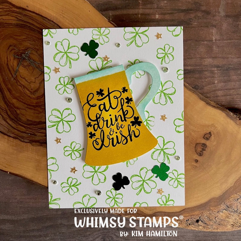 **NEW Got Beer Clear Stamps - Whimsy Stamps