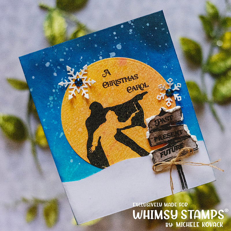 **NEW Scrooge Clear Stamps - Whimsy Stamps