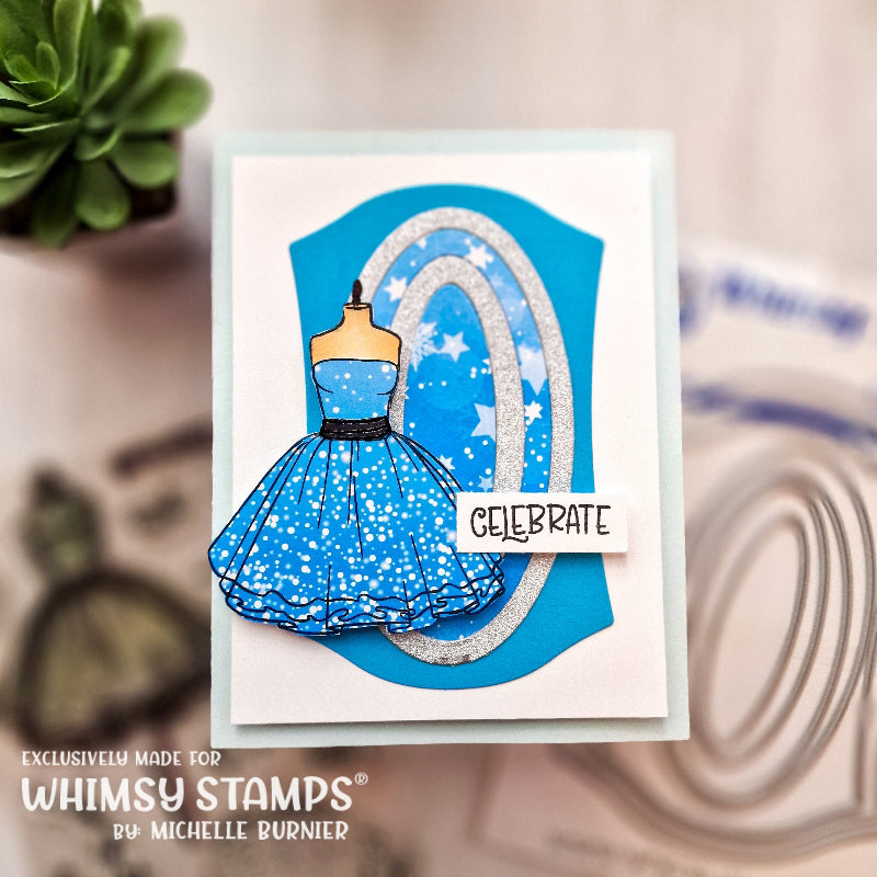 Bling Queen Clear Stamps - Whimsy Stamps