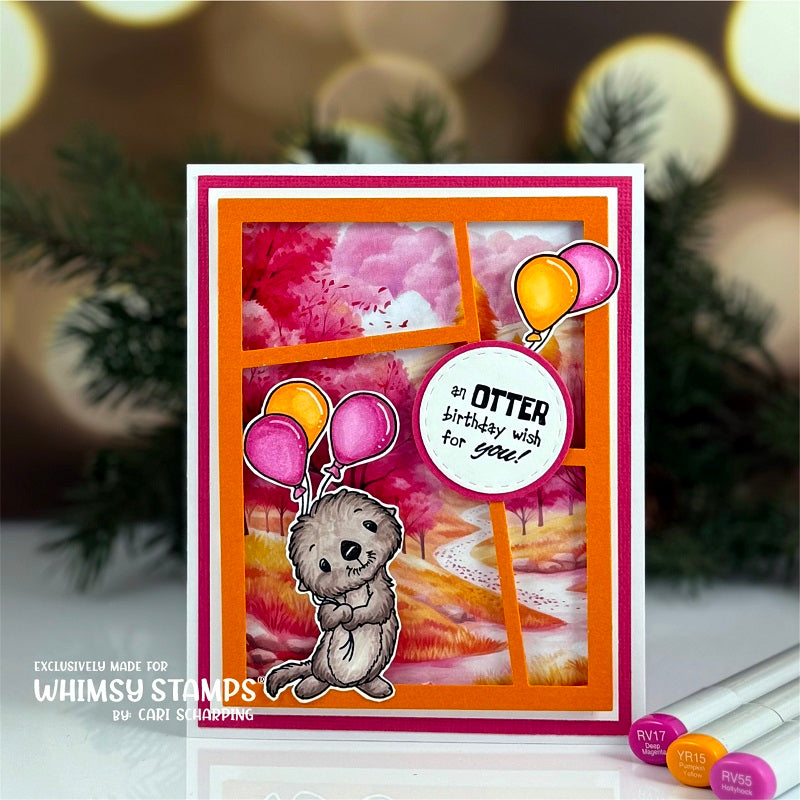 *NEW An Otter Birthday Clear Stamps