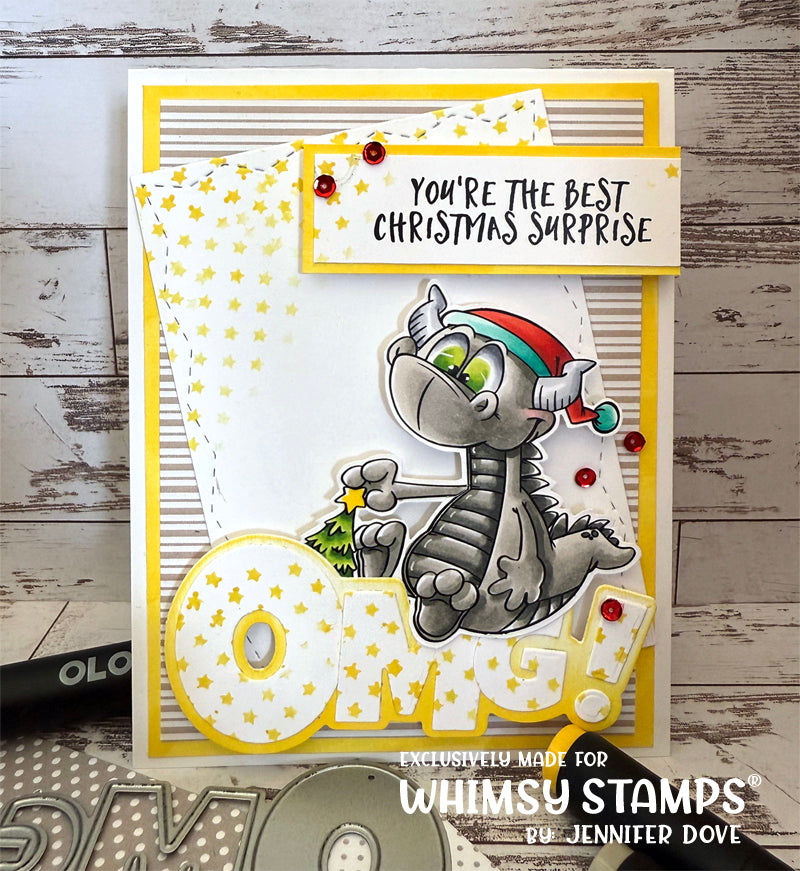 *NEW Dudley and Friend Christmas Clear Stamps - Whimsy Stamps