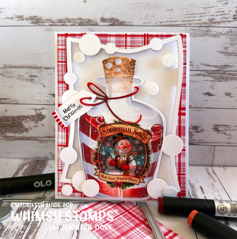 *NEW Washi Stickers - Potion Bottle Labels Christmas - Whimsy Stamps