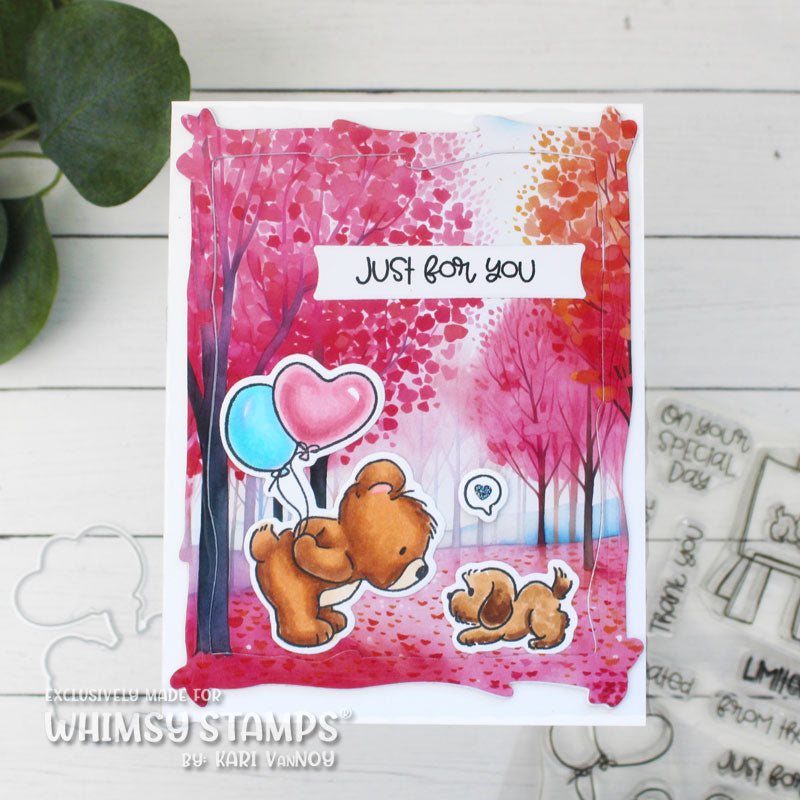 *NEW Bear Love Clear Stamps