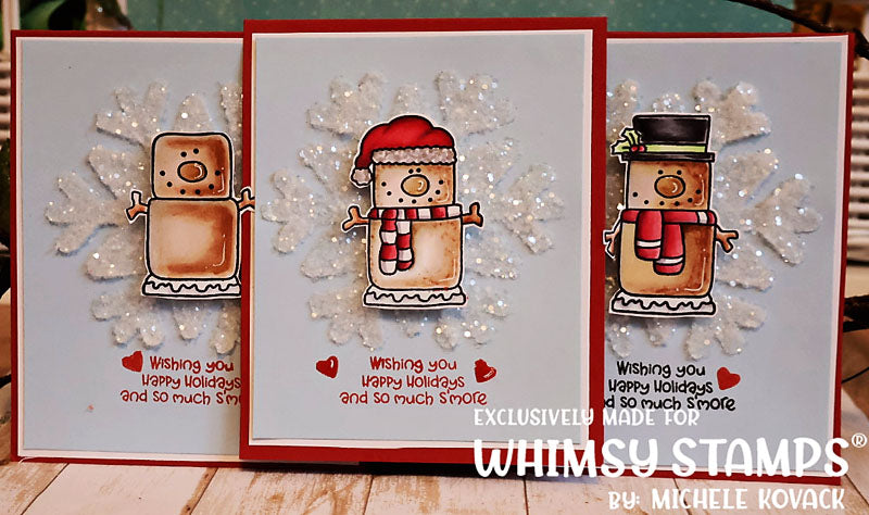 *NEW S'mores Clear Stamps - Whimsy Stamps