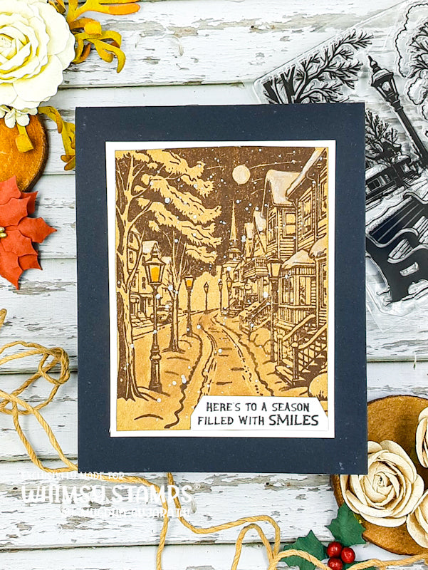 *NEW Dickens Backgrounds Clear Stamps - Whimsy Stamps