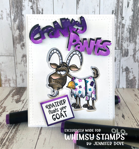 **NEW Cranky Pants Clear Stamps - Whimsy Stamps