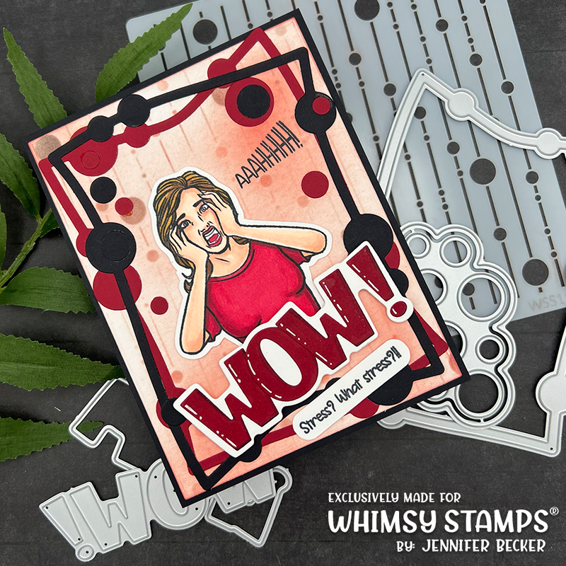 **NEW Weird-O Frame Die Set - Whimsy Stamps