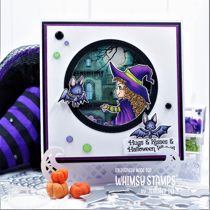 **NEW Halloween Night Clear Stamps - Whimsy Stamps