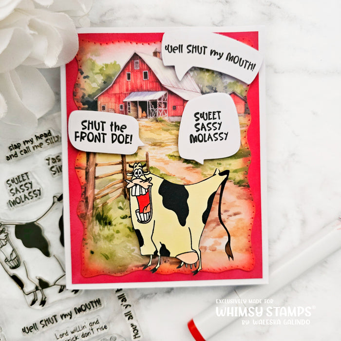 **NEW Southern Sugar Clear Stamps - Whimsy Stamps