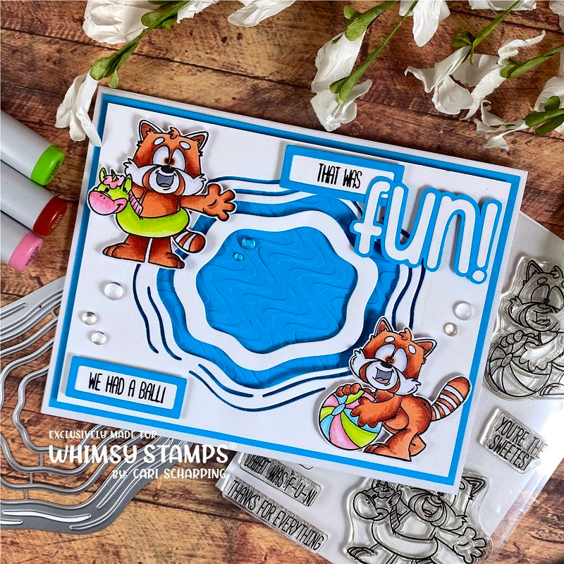 **NEW Ripples Die Set - Whimsy Stamps