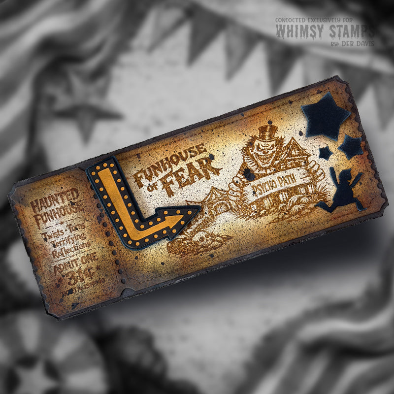 Creepy Carnival Funhouse Clear Stamps