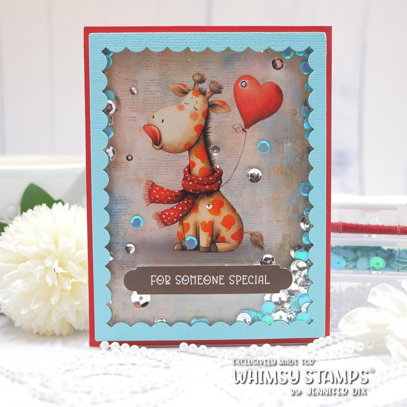 *NEW Quick Card Fronts - Heartfelt Giraffes 2
