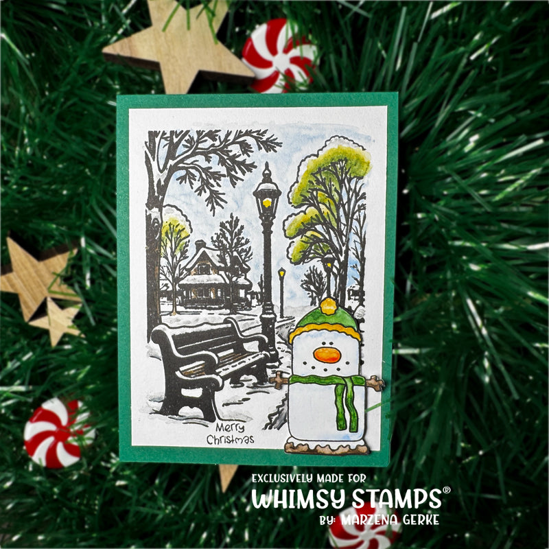 *NEW Dickens Backgrounds Clear Stamps - Whimsy Stamps