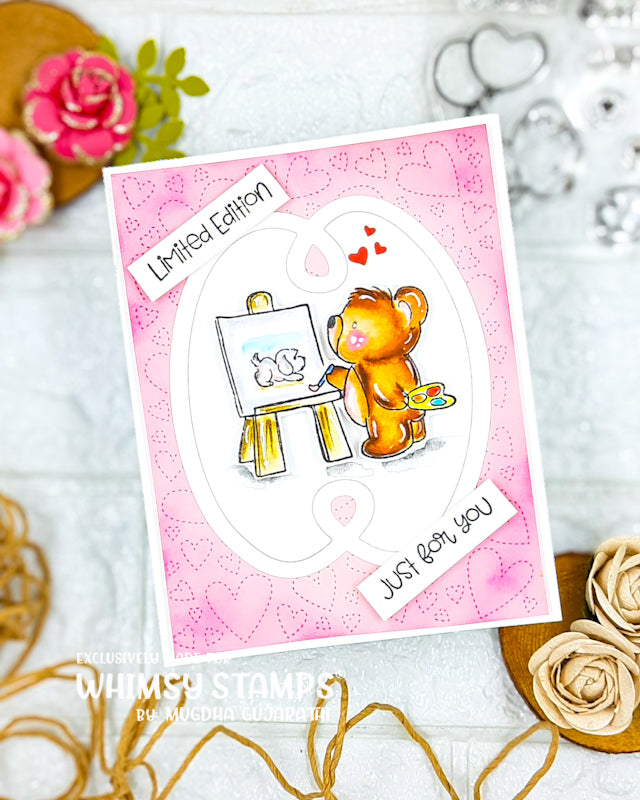 *NEW Bear Love Clear Stamps