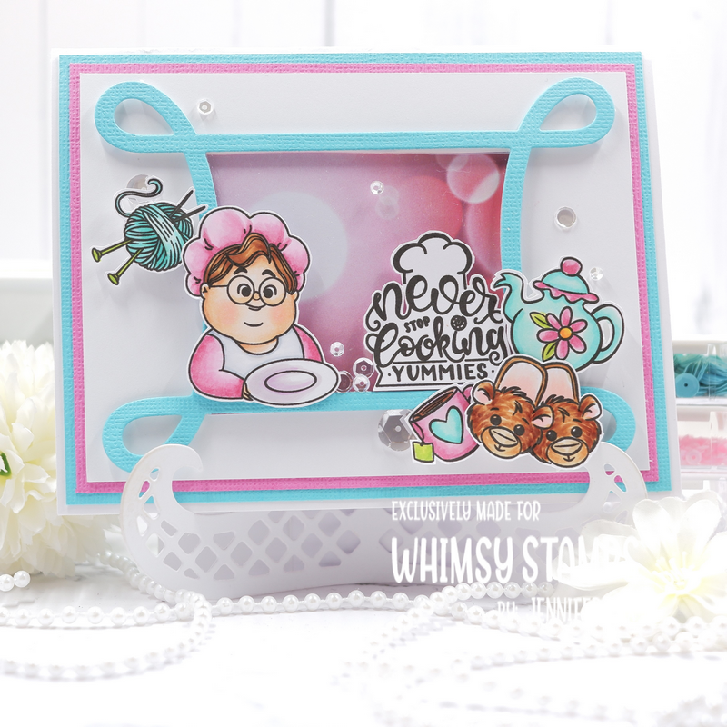 **NEW Loopdidoos 2 Die Set - Whimsy Stamps