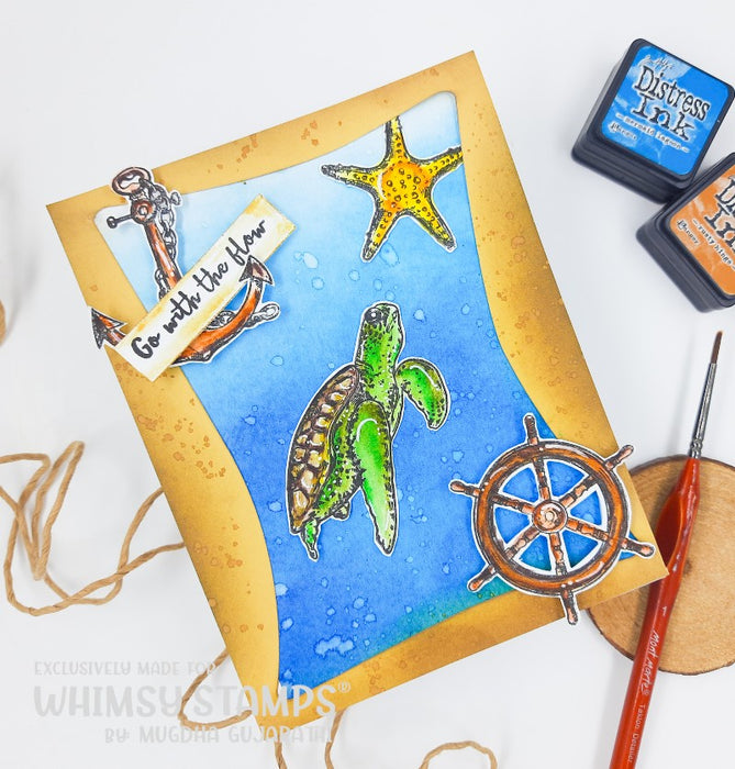 **NEW Salt Life Clear Stamps - Whimsy Stamps