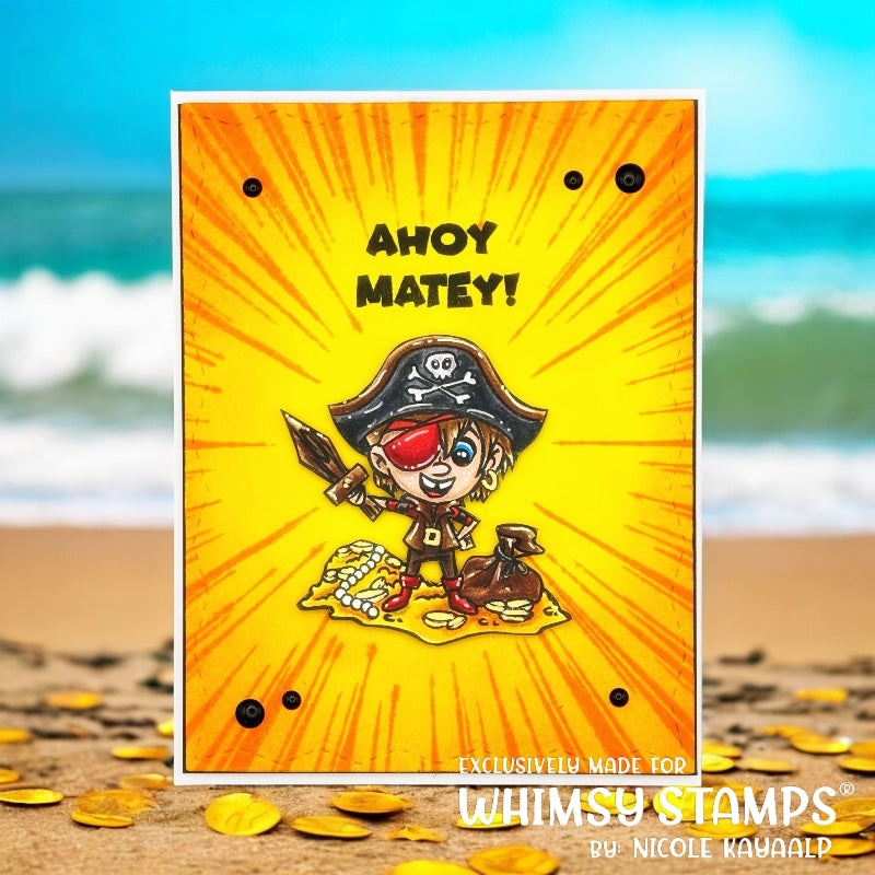 Pirate Party Clear Stamps