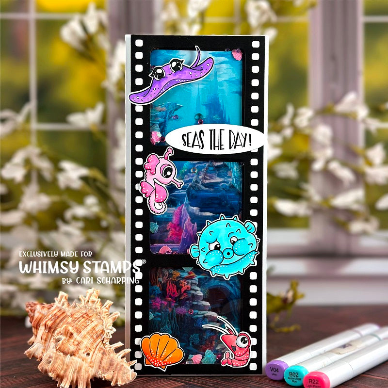 **NEW 6x6 Paper Pack - Atlantis - Whimsy Stamps