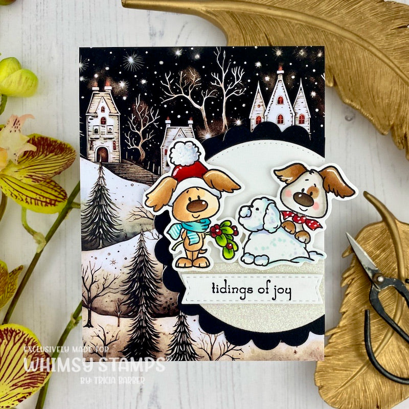 6x6 Paper Pack - Chilling Christmas - Whimsy Stamps