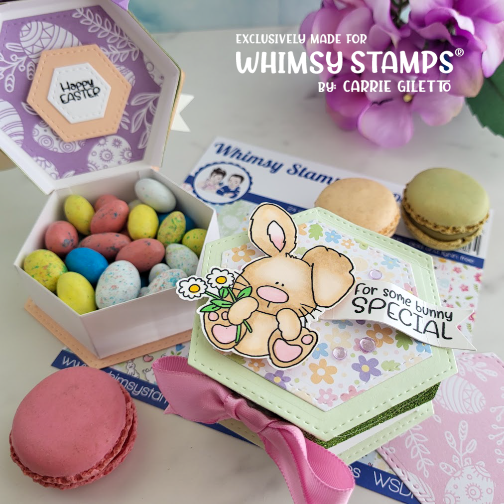 6x6 Paper Pack - Eggstra Bunnies - Whimsy Stamps