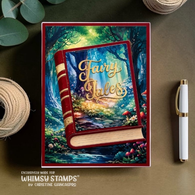 Book Die Set - Whimsy Stamps