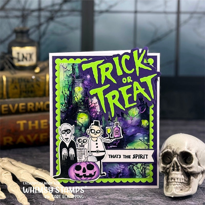 *NEW 6x6 Paper Pack - Gothic Glow - Whimsy Stamps