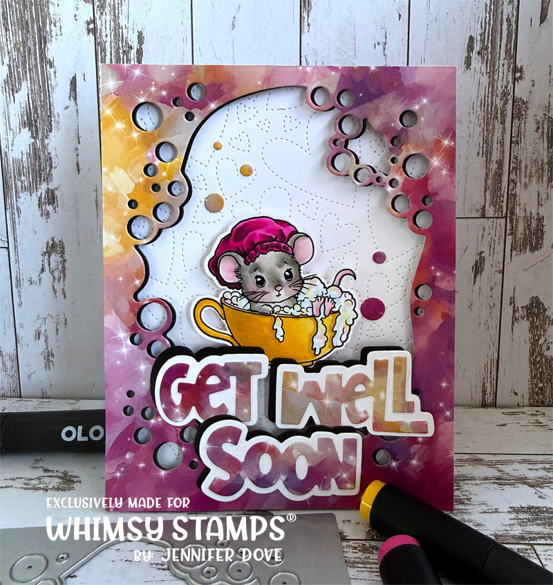 *NEW A Very Mice Day Clear Stamps - Whimsy Stamps