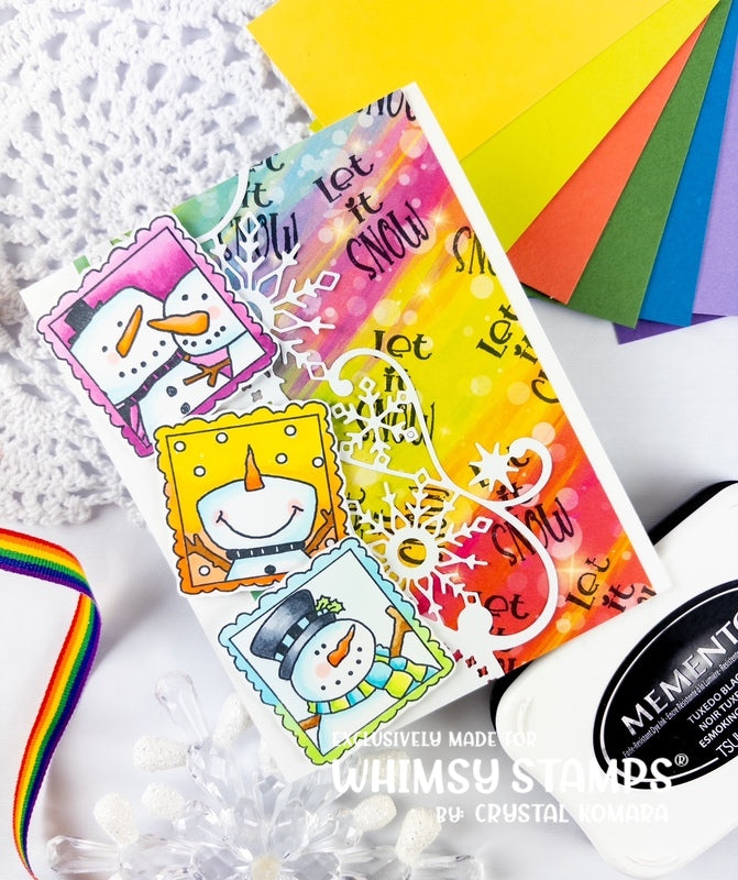 6x6 Paper Pack - Rainbow - Whimsy Stamps