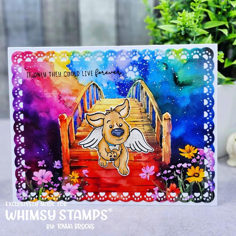6x6 Paper Pack - Rainbow Bridge - Whimsy Stamps