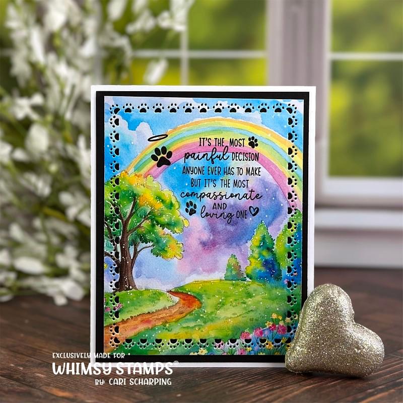 Rainbow Bridge Die Set - Whimsy Stamps