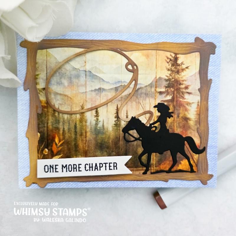 *NEW Range Riders Die Set - Whimsy Stamps