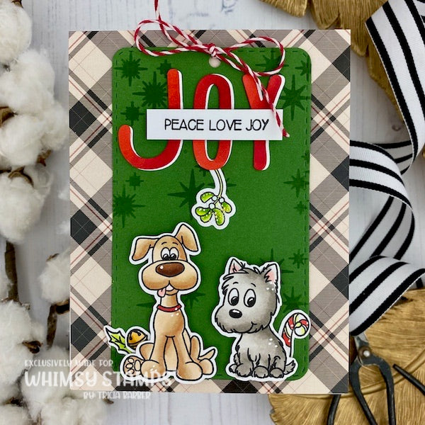 6x6 Paper Pack - Tartan - Whimsy Stamps