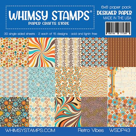 6x6 Paper Pack - Retro Vibes