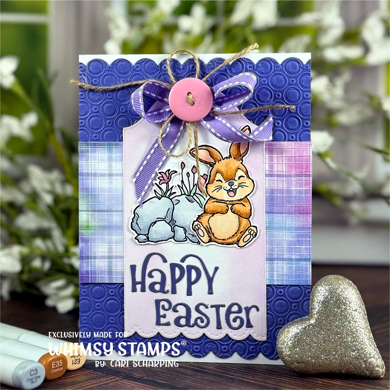 *NEW Funny Bunnies Clear Stamps - Whimsy Stamps