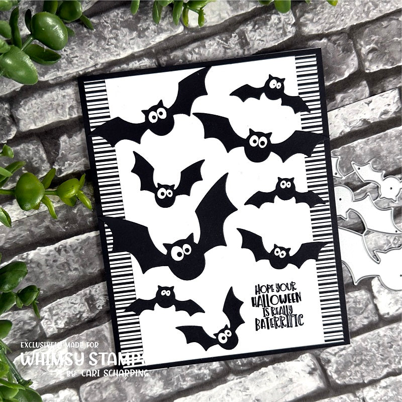 **NEW Batty Die Set - Whimsy Stamps